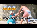 Old woman pranks the entire beach