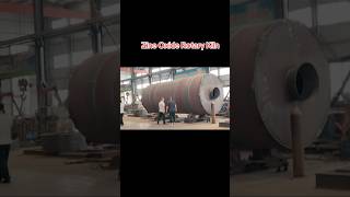 Zinc oxide rotary kiln, delivered and put into operation in Qingdao.#rotarykiln