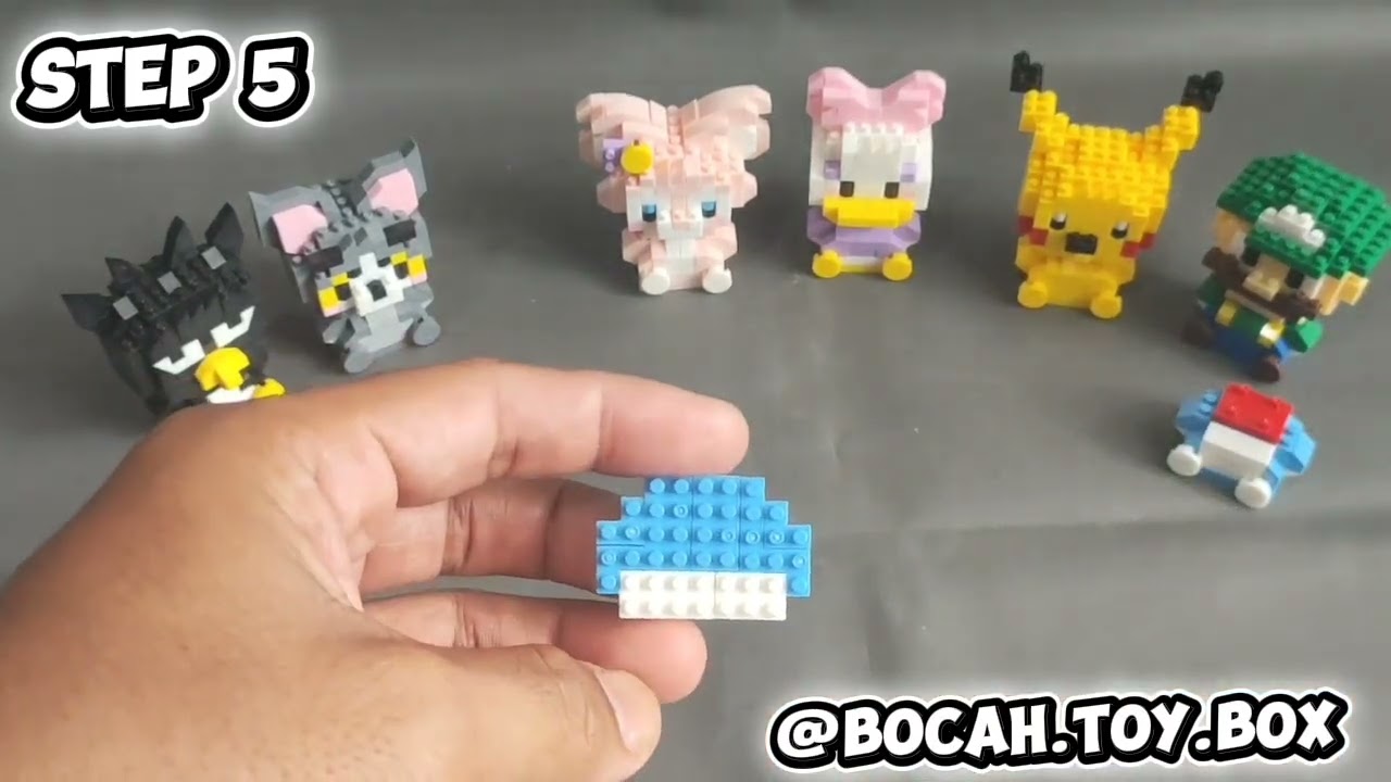 Detik-detik Doraemon Terbentuk 🔥🔥 tapi versi Bricks Q5037 🤩(Tanpa Bantuan Nobita) 