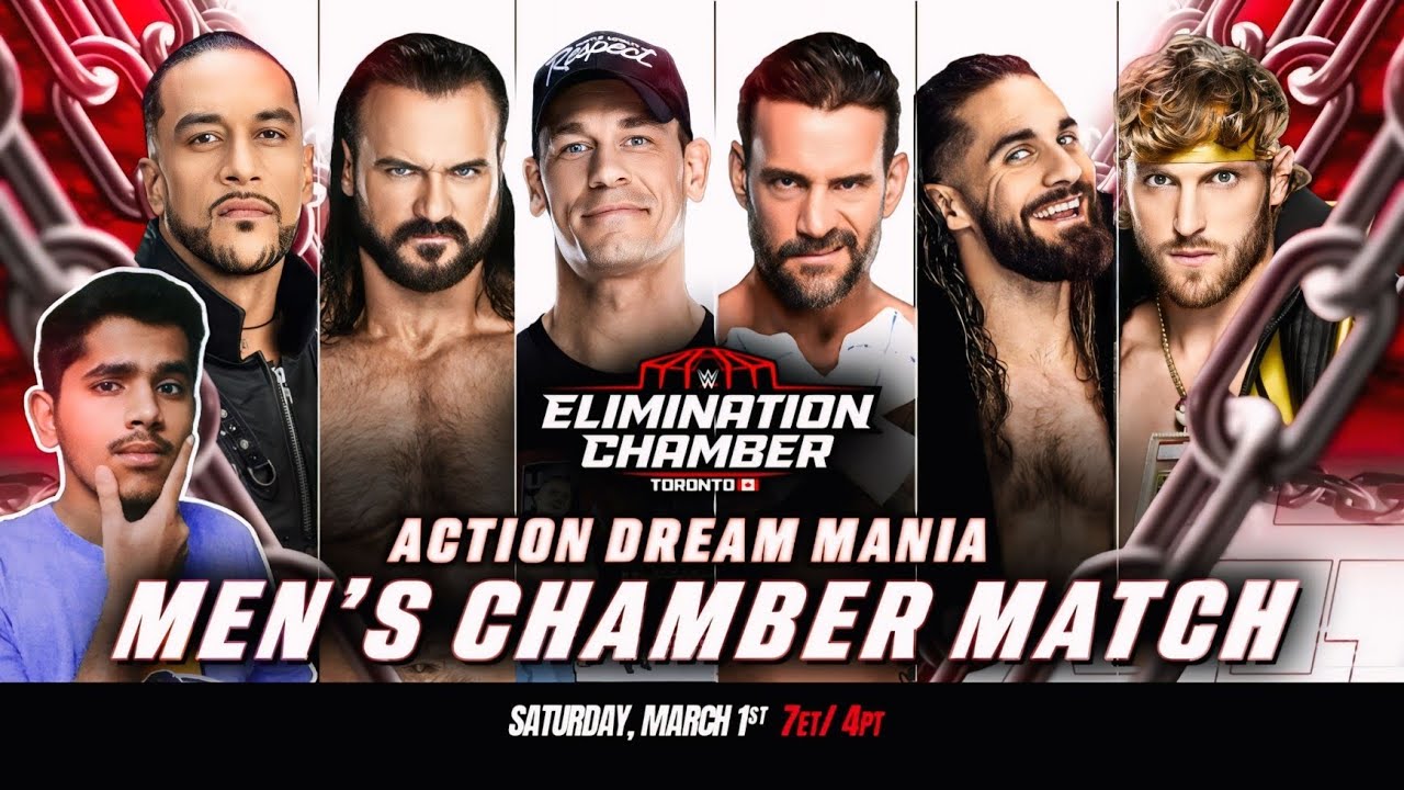 WWE Elimination Chamber 2025 Match Card | Match Card Predictions ...