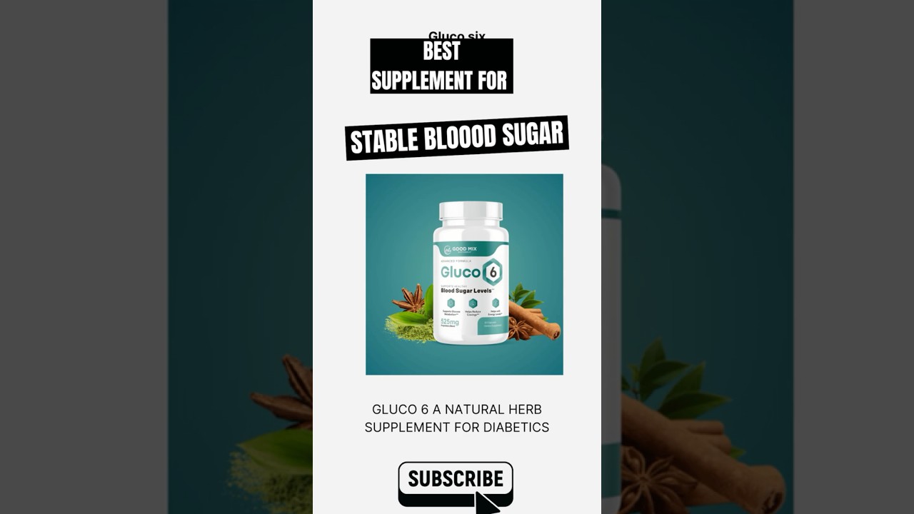 Introducing:  The Best Supplement for Stable Blood
