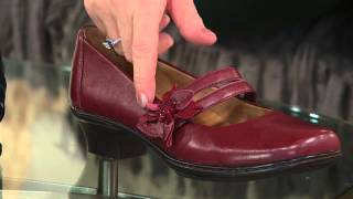 Softspots Sable Leather Mary Janes with Jane Treacy