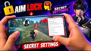 PERFECT AIM LOCK 🔒 SETTINGS ⚙️☠️ FOR AUTOHEADSHOT || ANDROID SETTINGS 🔥💯✅ screenshot 2