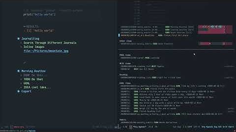 Why I Switched from Bullet Journalling to Emacs: My Org-Mode and Journal Workflow