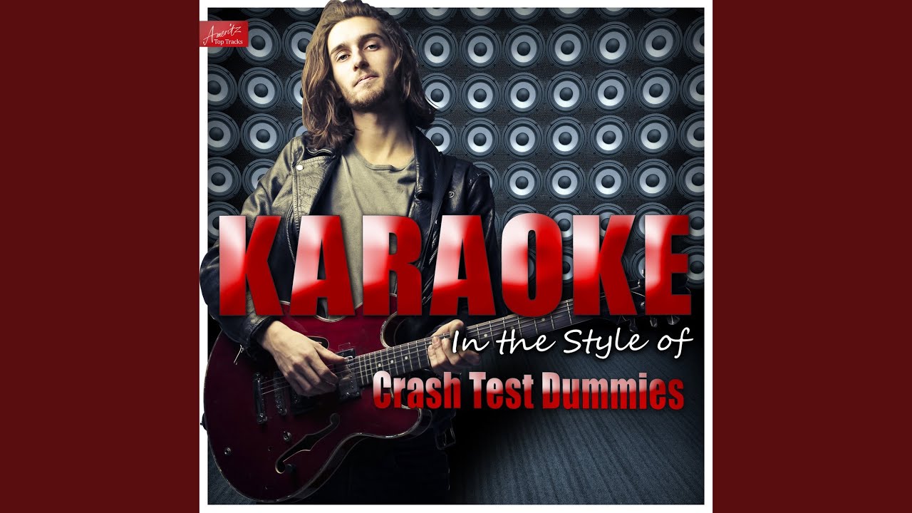 Afternoons and Coffeespoons (In the Style of Crash Test Dummies) (Karaoke Version) YouTube