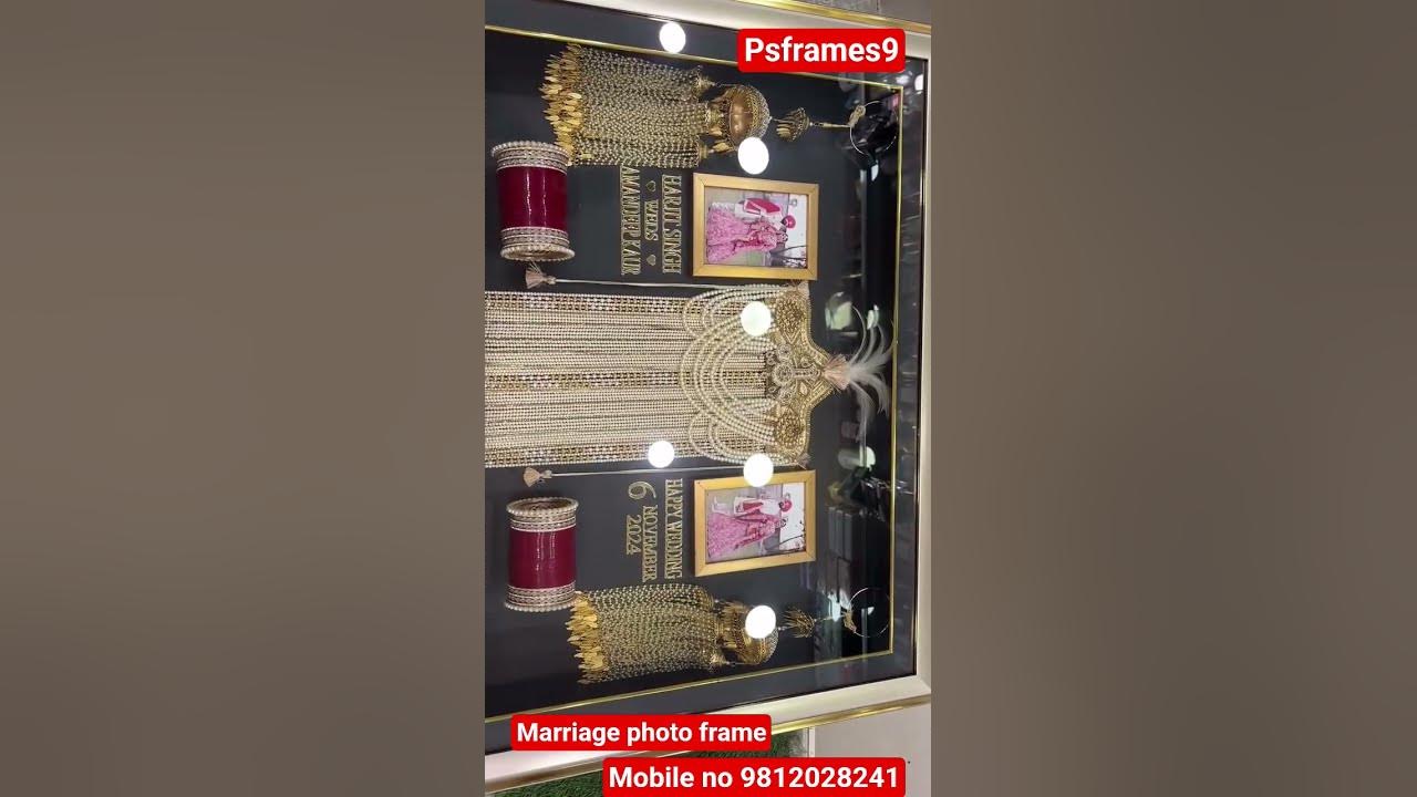 marriage photo frame #frames #wedding #wooddesigner #shorts #frames #photoframe #love #viral #love