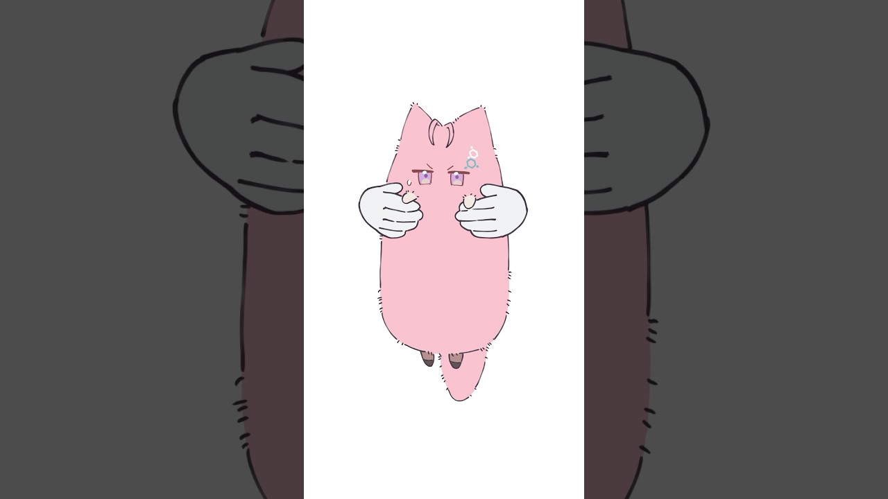 かわいいもふもふなコヨーテ「もふこよ」が伸びた結果 #shorts #anime #ホロライブ #hololive #博衣こより #もふこよ