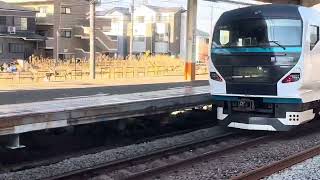 【良いジョイント音】E257系2500番台＋E257系2000番台特急踊り子号大船駅発車ジョイント音