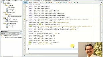 Create a simple calculator application using servlet.