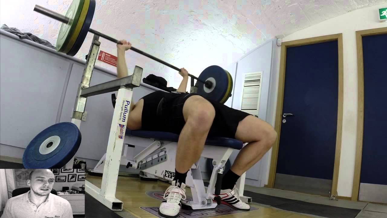 Squat everyday challenge 2014 day 13 + 14; Bench PB 124kg YouTube