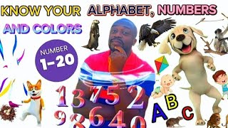 Kids, Fast Way to Learn The Alphabets, Numbers, and Different Colors - Forchap Vitalis