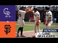 San Francisco Giants vs Colorado Rockies GAME HIGHLIGHTS May 19, 2024 | MLB Highlights 2024