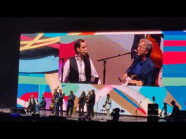 Eric Clapton, Bradley Walker u0026 Del McCoury 9-23-23 class=