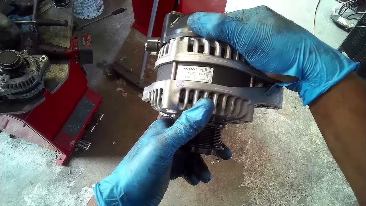 2013 Honda Odyssey Alternator replacement - YouTube