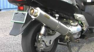 シルバーウイング OUTEXマフラー SILVERWING outex.jp - YouTube