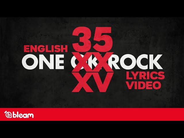 One Ok Rock 3xxxv5 Lyrics Video English Ver Youtube