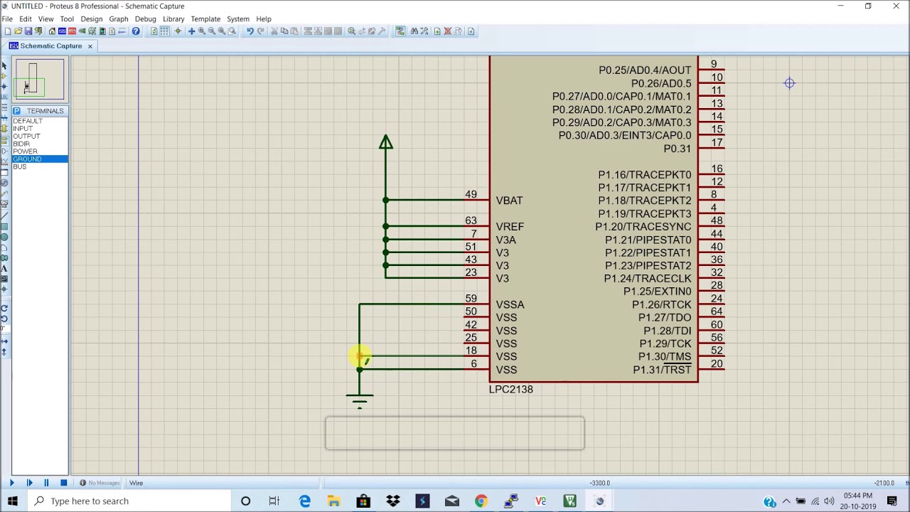 Interfacing Lcd With Lpc2148 Using I2c Youtube