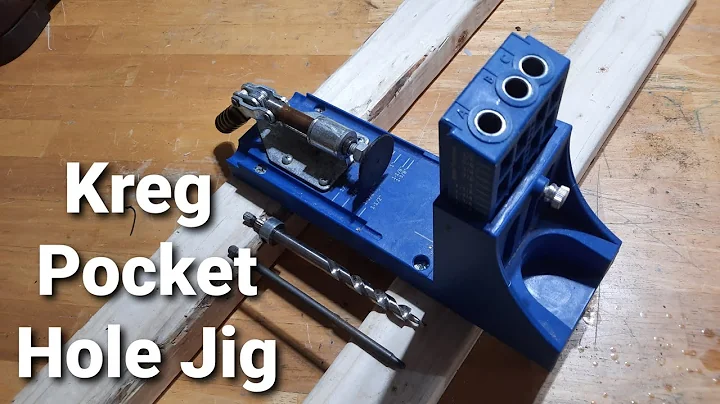 How To Use and Set up Kreg k4 Pocket Hole Jig