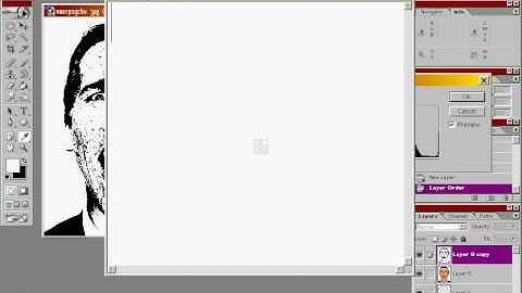 multilayer stencil in photoshop