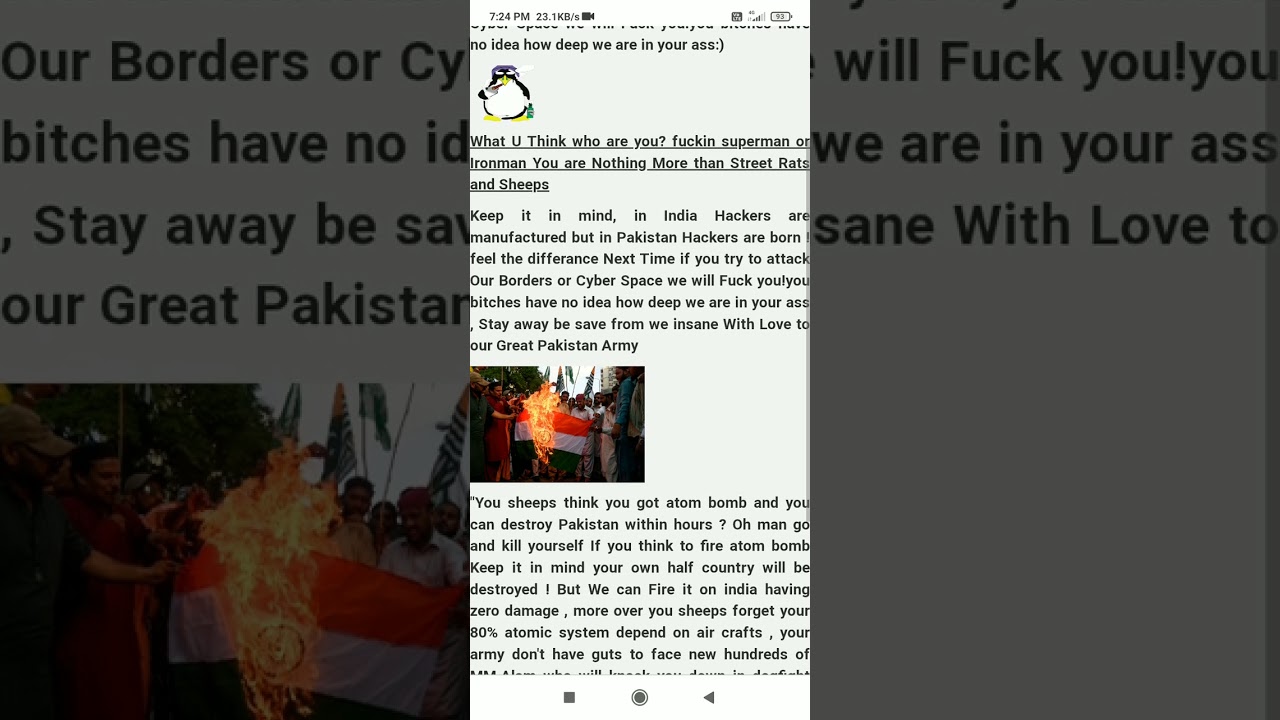 Durg university website hacked by Pakistan hackers 😱