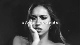 tate mcrae - siren sounds (slowed   reverb)