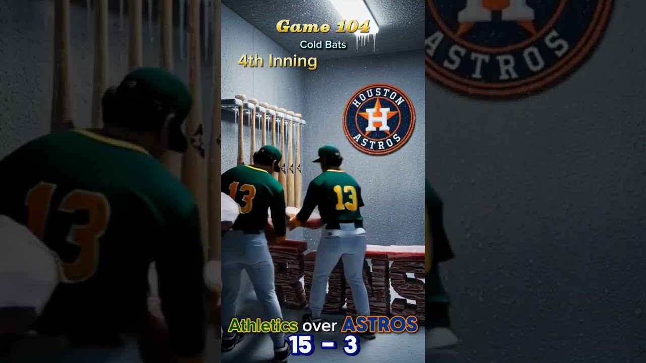 Game 104 Astros Vs Athletics The Stros Got Keistered By A S BuiltForThis Shorts