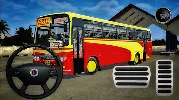 Released KSRTC Kerala Bus Mod In Bus Simulator Indonesia - Bussid Bus Mod - Bussid Car Mod - Bussid