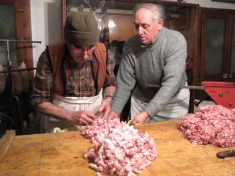 Pomeriggio A Belforte Con I Norcini Mortadela Lunigiana 09 01 2013