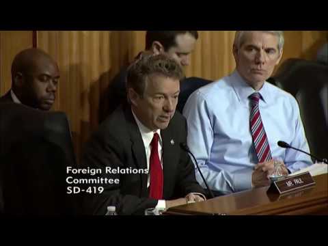 Sen. Rand Paul at SFRC Hearing on Yemen: Are our interventions doing more harm than good?