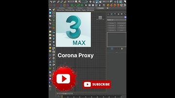 Corona Proxy || 3ds max shorts tutorial #3dsmax #cgi #coronarender #3dmodeling