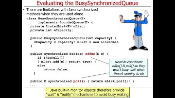 Evaluating Java Synchronized Methods