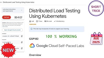 Distributed Load Testing Using Kubernetes || 2025 || #GSP182 #qwiklabs #qwiklabsarcade2025