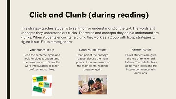 Collaborative Strategic Reading