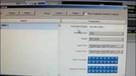 Tracking MPC2500 into Pro Tools