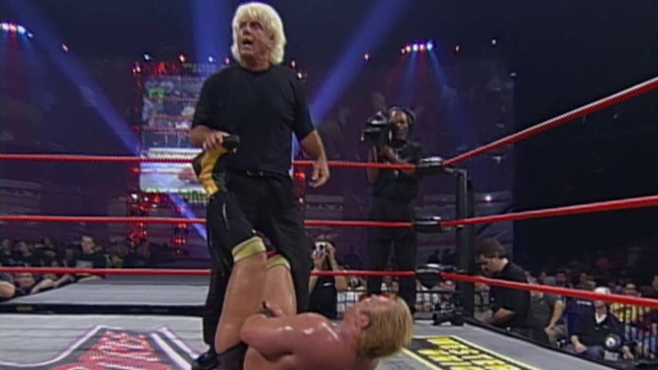 Ric Flair DESTROYS Shane Douglas YouTube