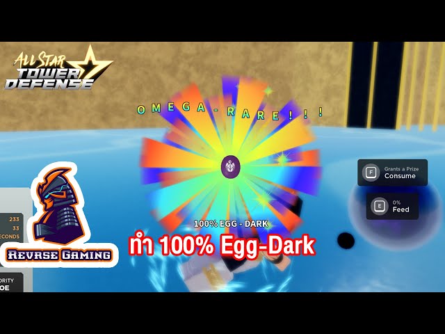 100% Egg - Dark, Roblox: All Star Tower Defense Wiki