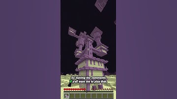 Minecraft but I spawn in the end..