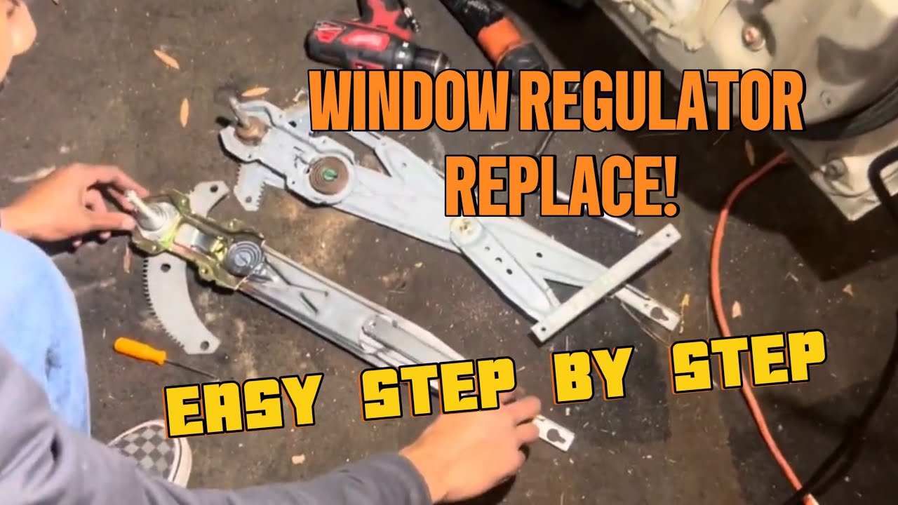 How To Replace Window Regulators (Manual) On 1996-2000 Honda Civic