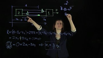 12.5 Worked Example: 2 Blocks and 2 Pulleys