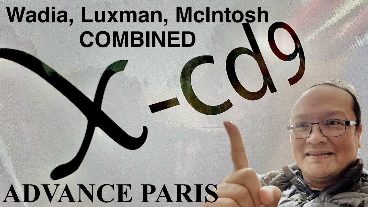 Advance Paris X-CD9 Audiophile Tube CD Player Review CD9 Wadia Luxman McIntosh Attributes Combined