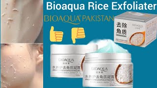 Bioaqua Rice Exfoliator Gel review yes/no