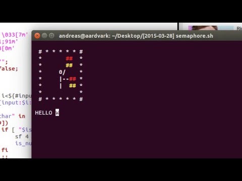 Semaphore in Bash