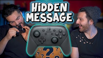 HIDDEN MESSAGE In The Nintendo Switch Pro-Controller