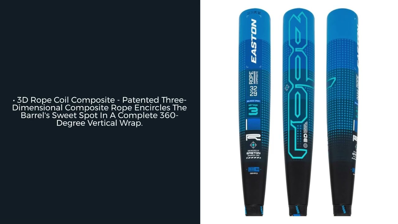 2024 Easton Rope BBCOR Baseball Bat (EBB4RPE3) | JustBats.com