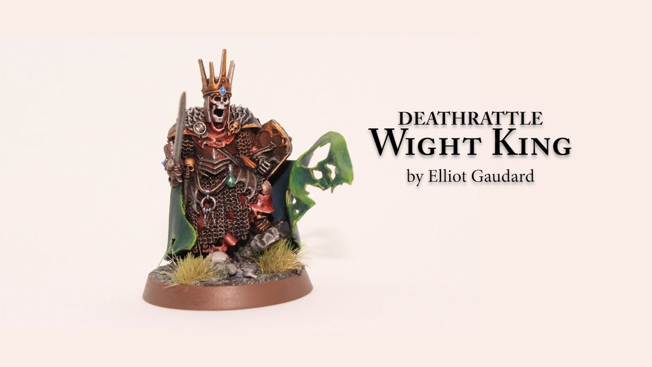 Painting the Wight King Warhammer Age of Sigmar YouTube