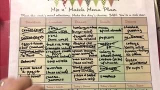 Flexible Menu Planner