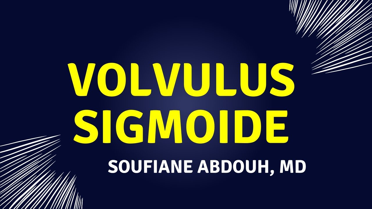 VOLVULUS DU SIGMOÏDE 2022