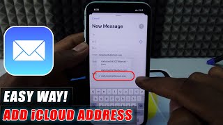 How to Add an iCloud Email Account on iPhone?