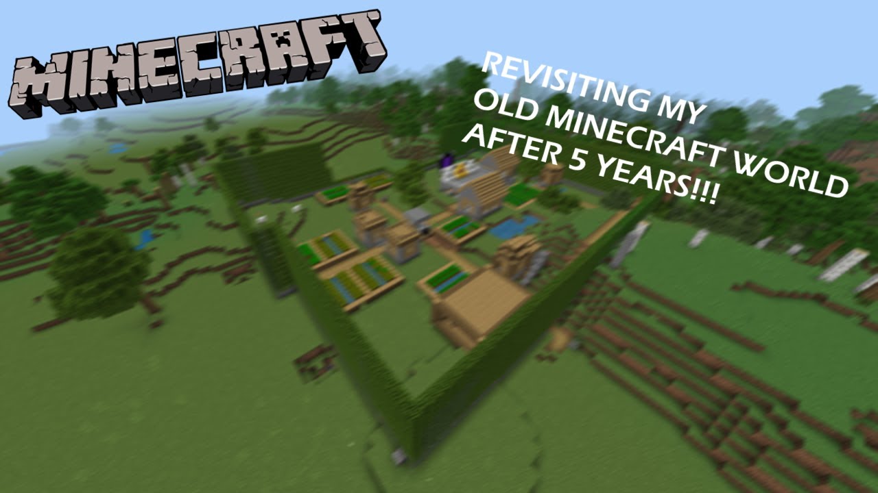Revisiting My Minecraft Xbox Survival World After 5 YEARS - Minecraft ...