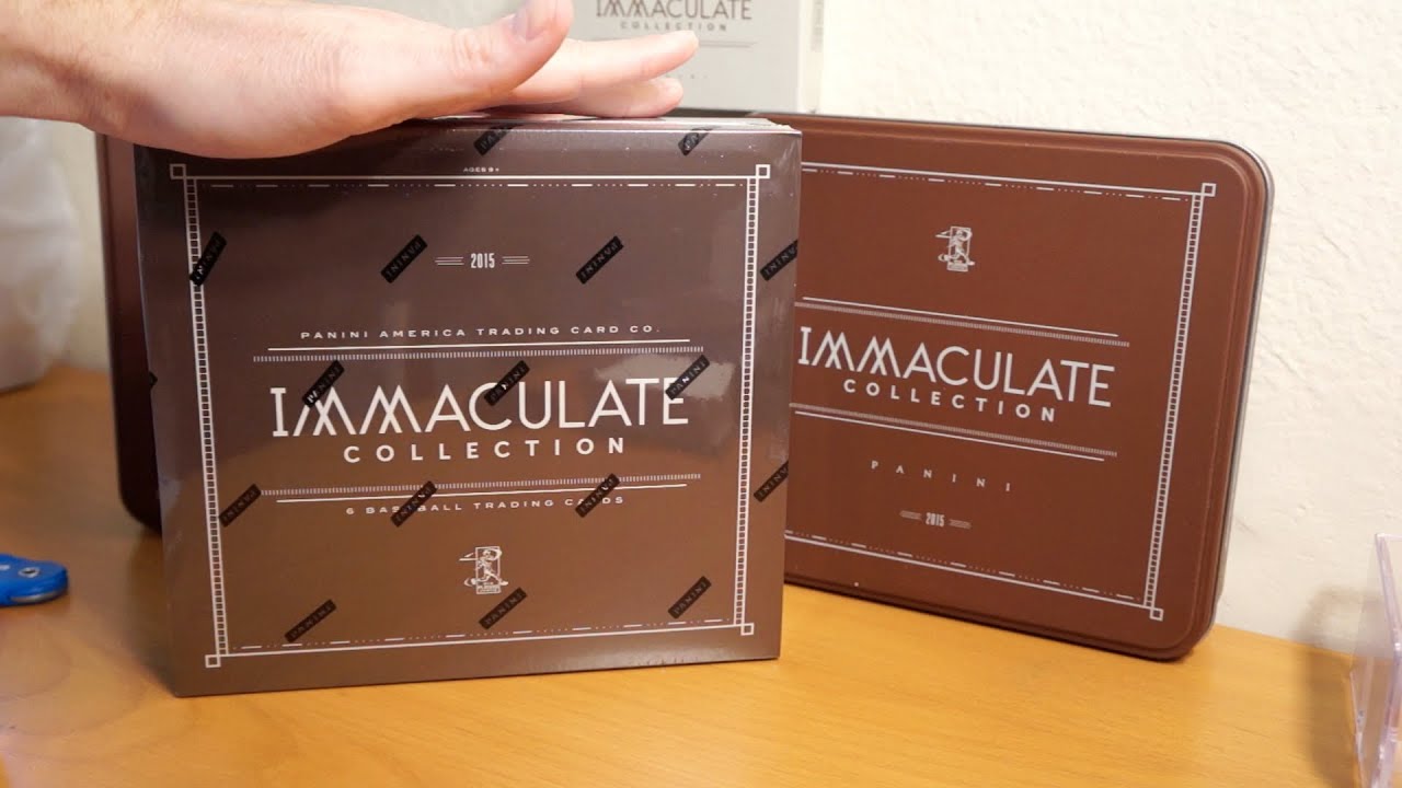 2015 Panini Immaculate Baseball 1 Box Break #3! #1/1 NICE BOX! - YouTube